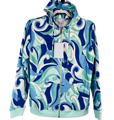 Hill House  Kaleidoscope The Allie Zip Up Hoodie Small