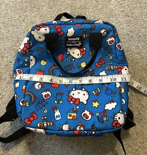 Lounge Fly Hello Kitty X 45th Anniversary Limited Edition Blue Mini Backpack 2019