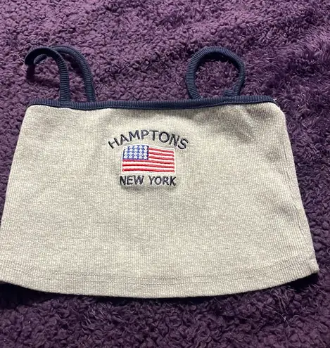 Missguided Misguided Tank Top With American Flag