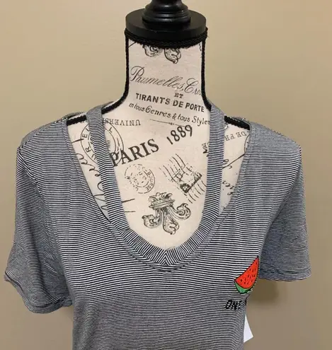 Miss Chievous Cutout Embroidered T-Shirt