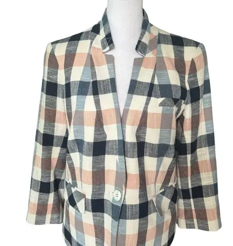 Veronica Beard - Schoolboy Stand Collar Dickey Feminine Blazer Sz 6