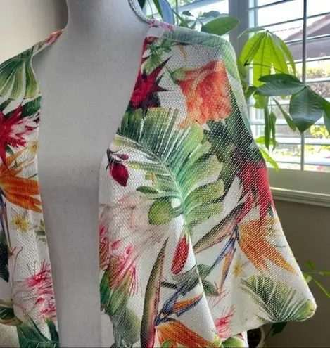 NWT Luisa Ricci Tropical knit Swim Cover …