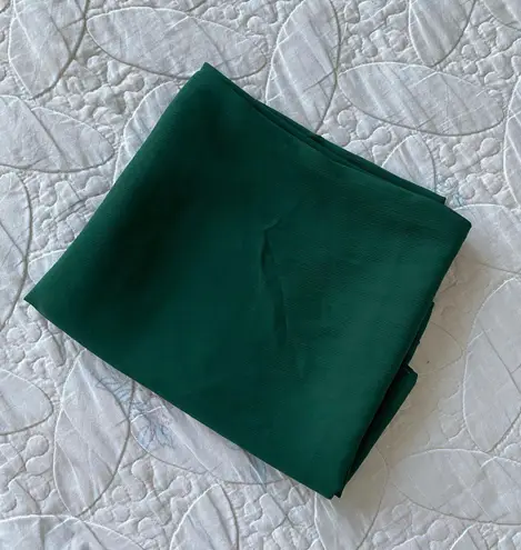 Premium Chiffon Rectangle Hijab In Bottle Green For Women