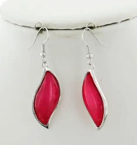 MULTI COLOR STATEMENT NECKLACE & EARRING SET