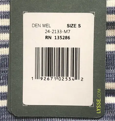 Lysse Lyssé Mulholland Striped Tank Dress Midi Women's Size Small NWT New