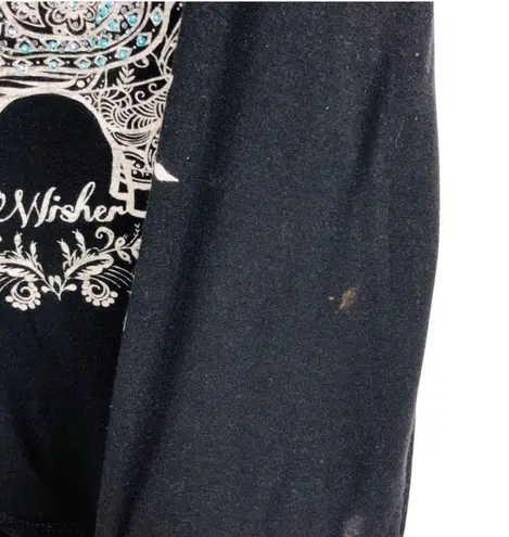 ARAN'S DEN | Lucky Elephant Top Shirt Lucky Blouse Lucky Charm Spiritual Black Size undefined