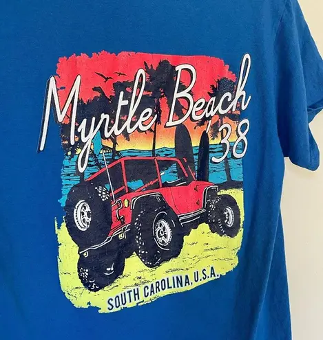 Delta Apparel Myrtle Beach ‘38 South Carolina T-shirt Crewneck Unisex Sz Medium