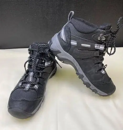 Keen Women's Black Mid Waterproof Hiking Boots/Ankle Shoes Size 6 SKU 5775