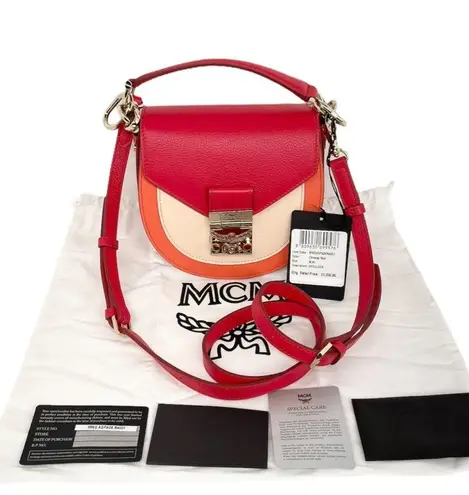 MCM  Patricia Mini Color Block Crossbody Bag