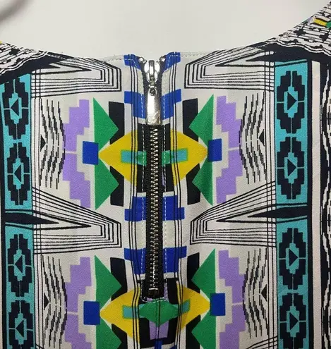 Laundry by Design 💛EUC Women’s Boho Print Multicolored Shift Dress Size 4