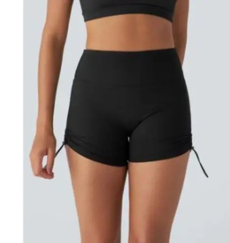 Halara High Waisted Adjustable Drawcord Bike Short