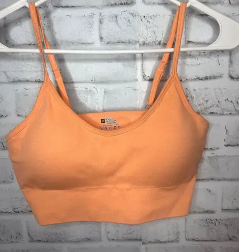 SheIn Peach Sports Bra
