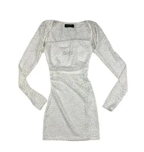 White Fox Boutique  - "Work This Out" Lace Bolero Top Set in White