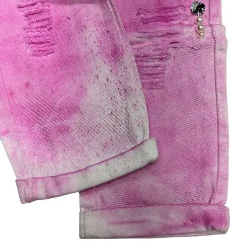 Sparkle Denim Pearls & Gems Boyfriend Jeans (3)