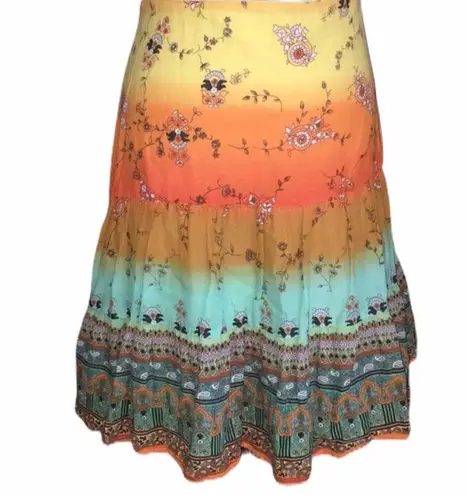 Necessary Objects Ombré Skirt, Multi Color, Small