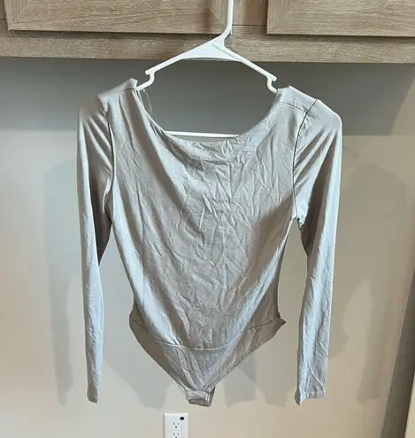 Final Touch Modal Long Sleeve Low Back Body Suit thumbnail 1