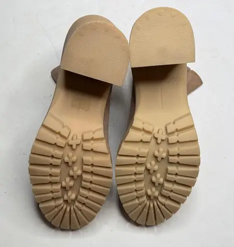 Dolce Vita Caster H2O Waterproof Lug Sole Platform Taupe Bootie Boot NEW Sz 10 Tan