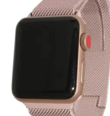 Nimitec Mesh Apple Watch Replacement Band in Pink Sizes 38/40mm