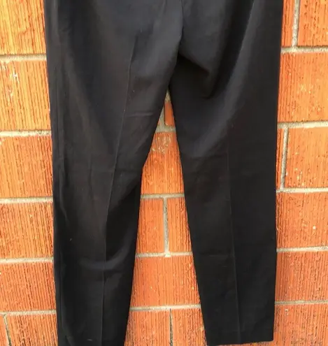 DKNY 💜 Black Dress Pants straight leg size 6