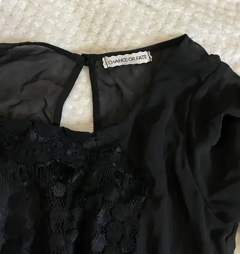 Chance or Fate Medium Chiffon Empire Waist Dress