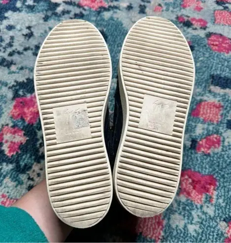 Giuseppe Zanotti Blue Croc Sneakers