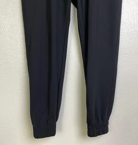 Paire Pants Womens XS Black Tapered Flat Front Elastic Cuff Career Pockets 25.5"