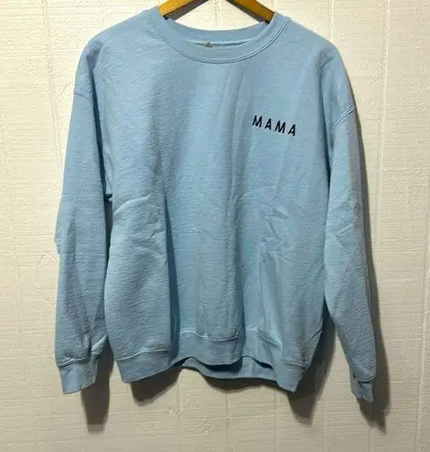 Mama Crewneck Blue Size L