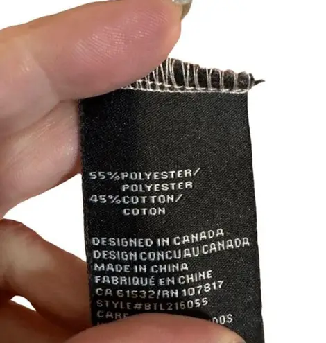 Brunette The Label Pink Cotton Blend Redhead Graphic Sweatshirt Women Sz S/M