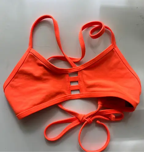 JOLYN Orange  Bikini Top