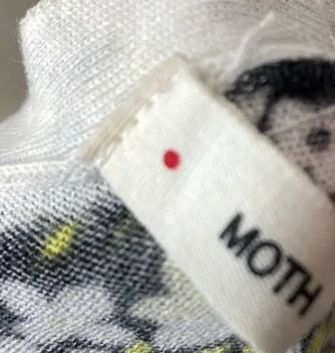 Moth For Anthropologie small lightweight summer cardigan size small Black - Image 4