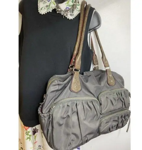 MZ Wallace bag black fabric tote