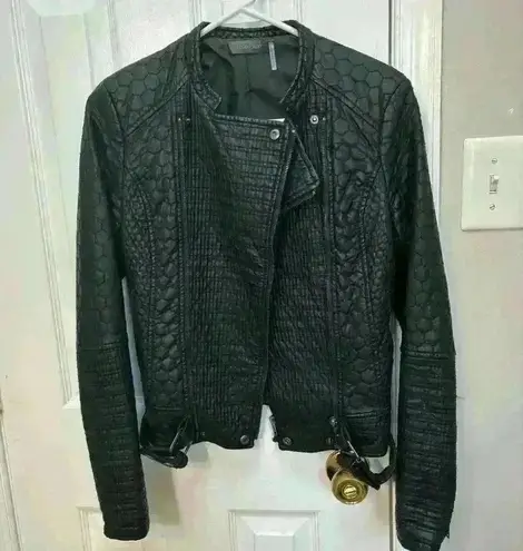 Love Token Faux Leather Jacket Size XS EUC