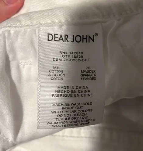 Dear John  denim shorts . Size 28