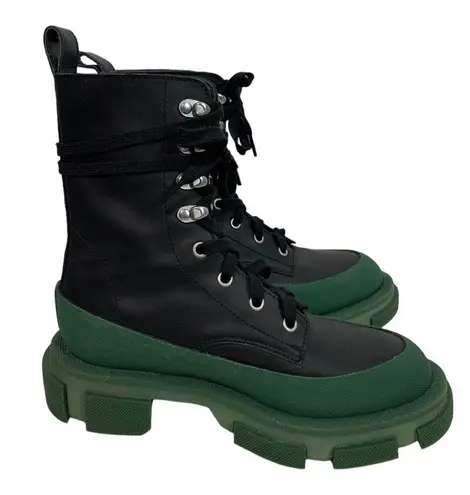 Monse x Both Gao Leather Combat Boots Size 36 Black