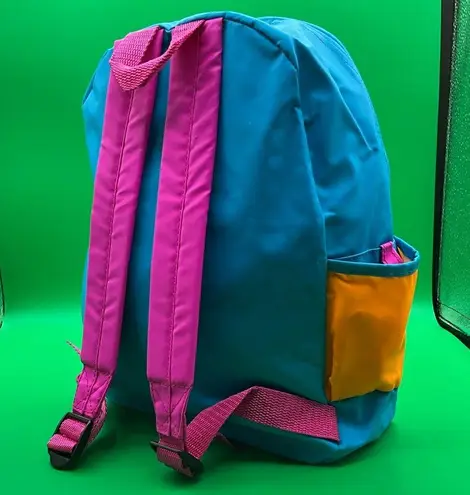 A Rare New Vintage Nylon Vinyl 1993 Avon Total 90’s School Home Work Backpack Blue