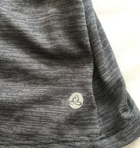 Apana Long Sleeve Strappy Back Top Gray M