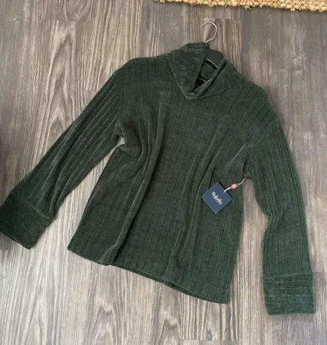 Rafaella Cypress Green Sweater