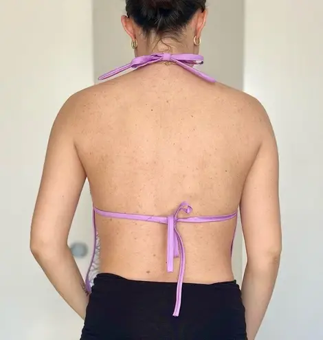 Handmade Y2K Fairycore Mermaid
Embellished Halter Babydoll Vest Top