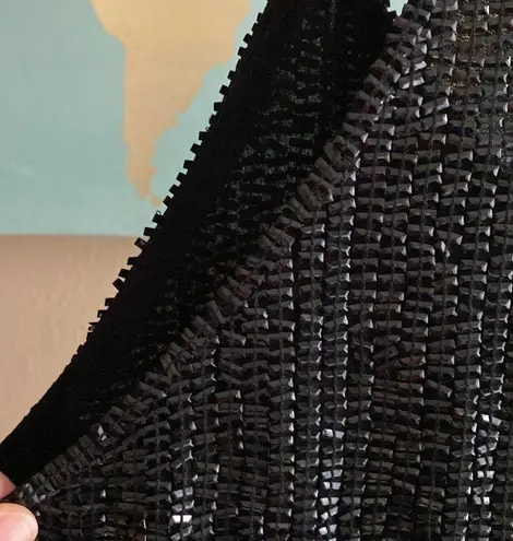 Maison La Vie XS NYE cocktail shimmery dress Black