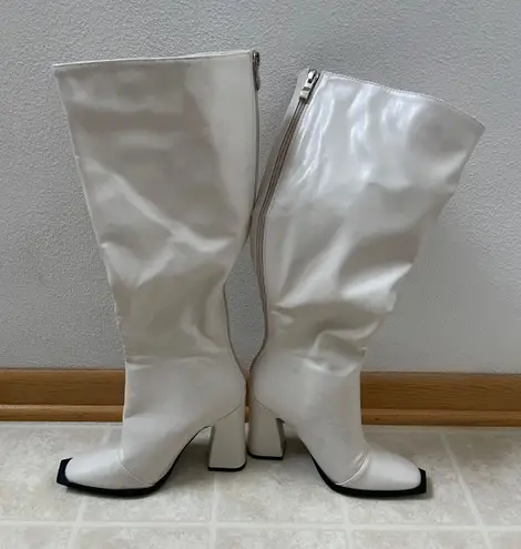 Nasty Gal White Boots