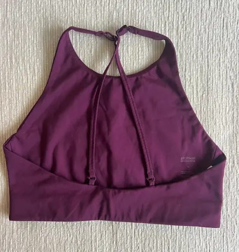 Girlfriend Collective Plum Biker Shorts Set