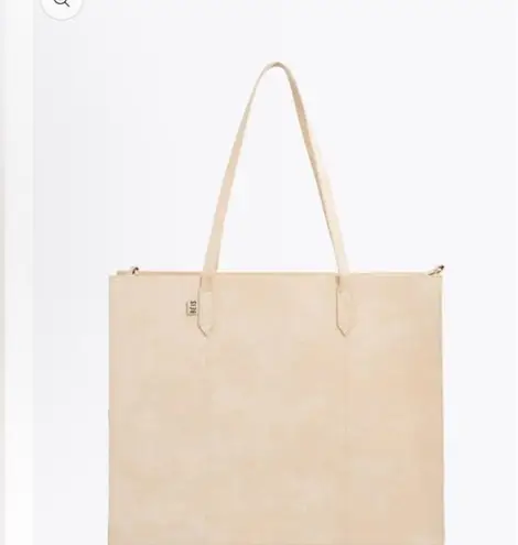 BEIS The Large Work Tote in Beige