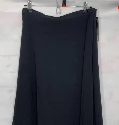 Peter Nygard NYGARD Collection Women's Black Wrap Skirt (NWT)