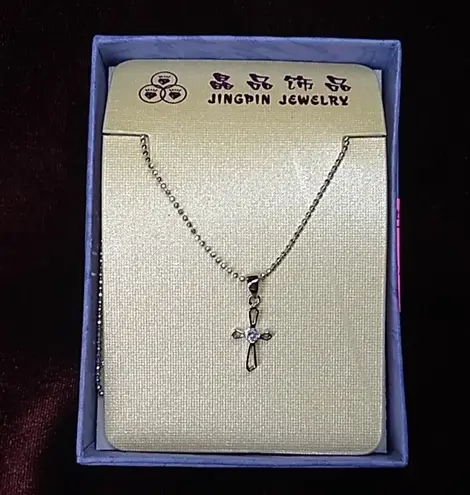 Stunning New Petite Cross Necklace