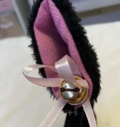 Cat Ears Headband Black White New Halloween