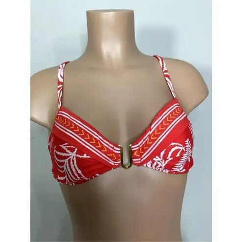 La Blanca New. red and white bikini set. Medium. Retails $139.