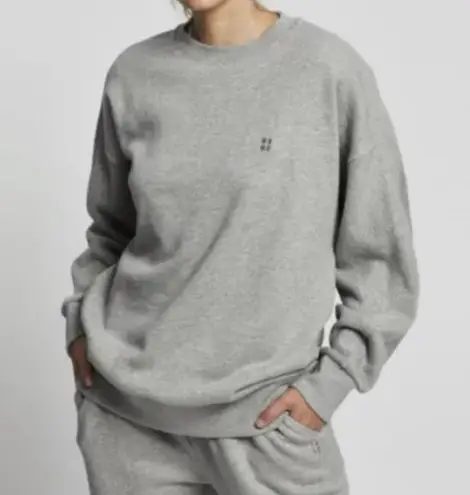 Sweaty Betty  Essentials Sweatshirt Long Sleeve Crew Neck Pullover Grey XS