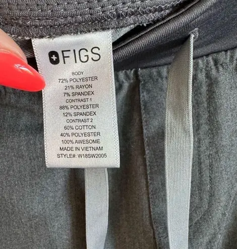 FIGS Zamora Jogger Scrub Pants Graphite