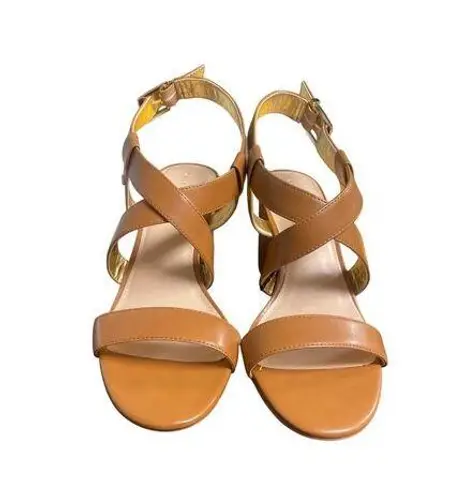 Kelly & Katie Women's Tan Shoes/Sandals/Strappy Size 10 SKU 1785