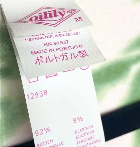 Vintage: Oilily ♔ Mommy + Me Floral Stretch T Shirts Tops ♔ Pink ♔ Medium / 12MO